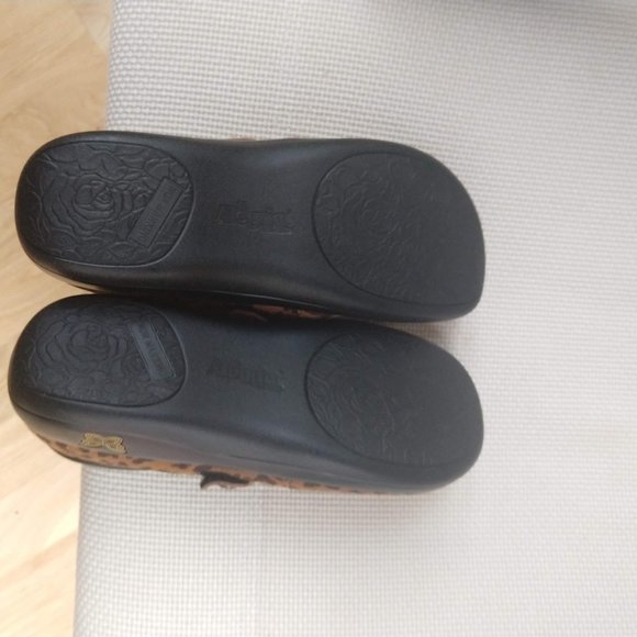 Alegria - Leopard Leather Clog size 40, new - Picture 6 of 10